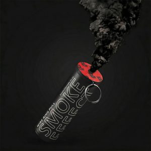 Black Ring Pull Smoke Grenade