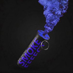 Purple Ring Pull Smoke Grenade